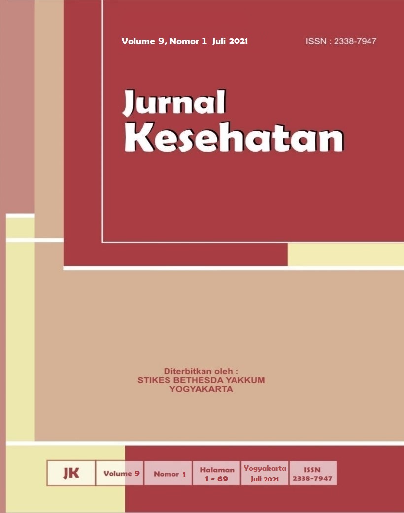 					View Vol. 9 No. 1 (2021): Jurnal Kesehatan
				